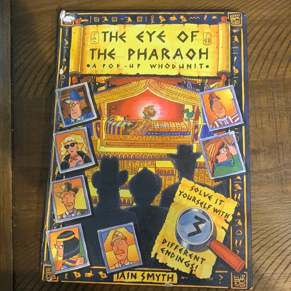 The eye of the pharaoh- a pop up whodunnit